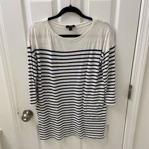 J Crew Striped Tunic